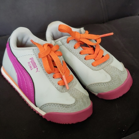 puma roma orange